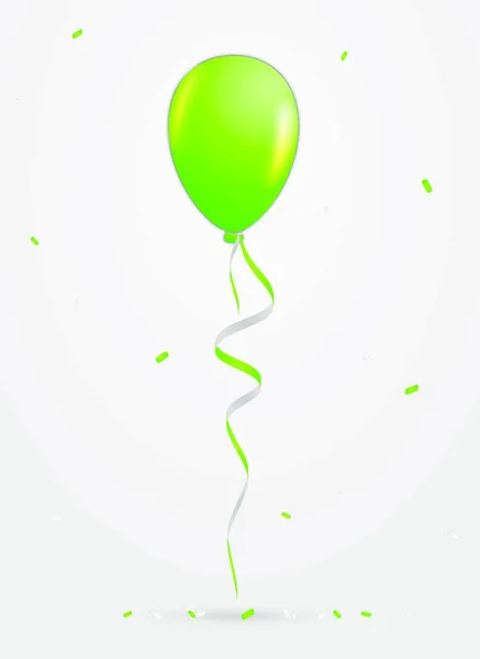 Balloon Confetti Vector Illustration — Stockvector
