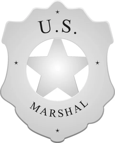Marshal Ilustración Vectorial Gráfica — Archivo Imágenes Vectoriales