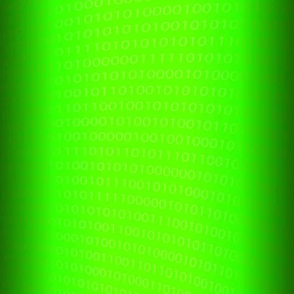 Binary Code Background Graphic Vector Illustration — Stock Vector