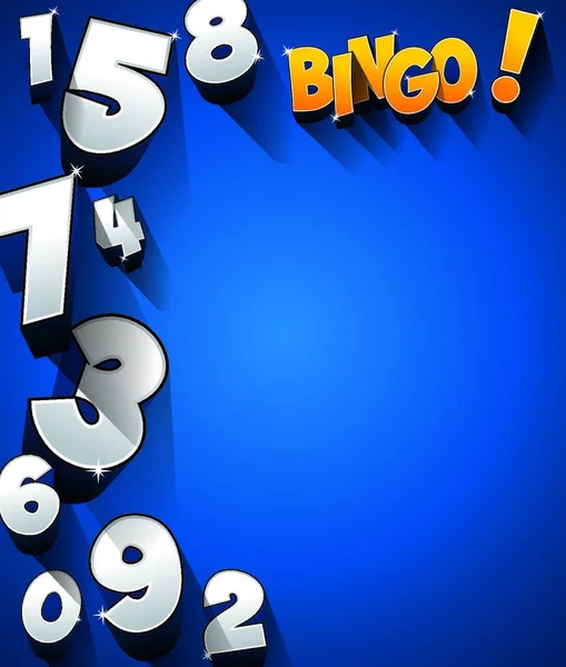 Bingo Jackpot Sembolü Grafik Vektör Çizimi — Stok Vektör