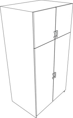   kabinenin vektör illüstrasyonu