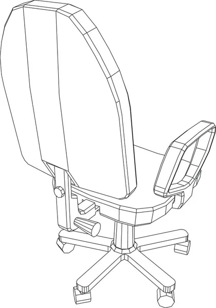 Εικονογράφηση Της Καρέκλας — Διανυσματικό Αρχείο