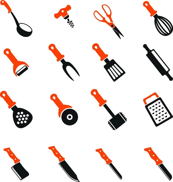 Illustration Kitchen Tools — Stock Vector