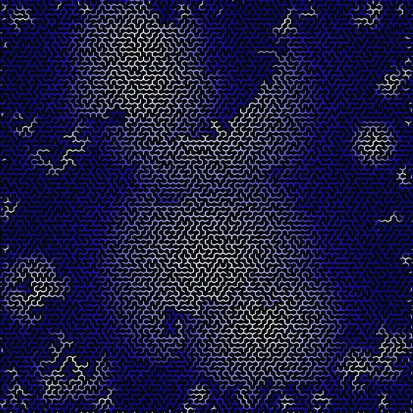 Labyrinth Maze Web Simple Illustration — Stock Vector