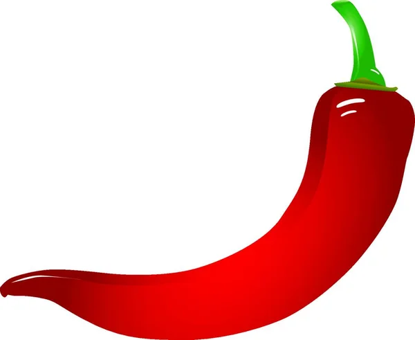 Hot Mexicaanse Peper Vector Illustratie — Stockvector