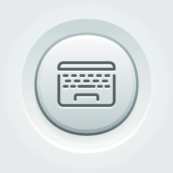 Laptop Web Icon Vectorillustratie — Stockvector