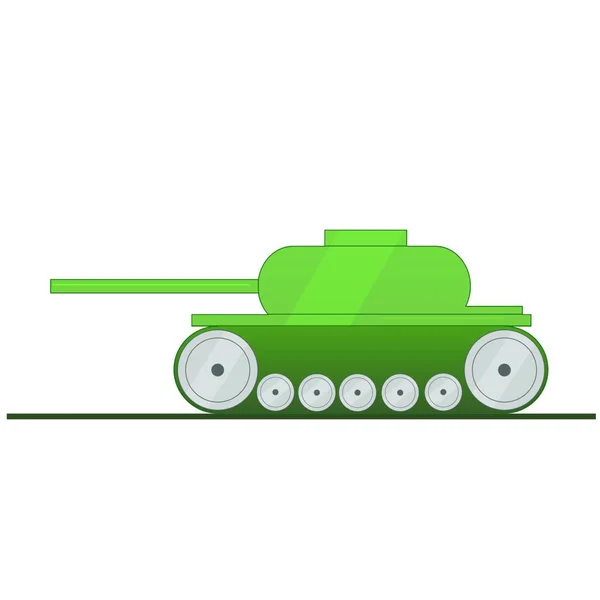 Illustration Des Panzers — Stockvektor