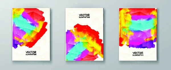 Illustration Des Vector Aquarell Sets — Stockvektor
