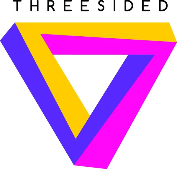 Illustrazione Del Logotipo Tema Quadrato — Vettoriale Stock