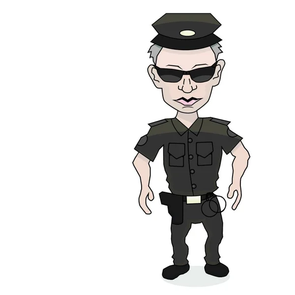 Ilustracja Policji — Wektor stockowy