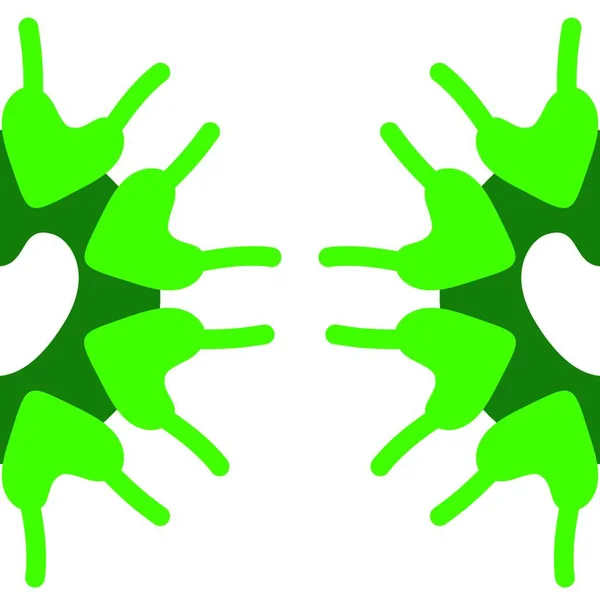 Icône Algèbre Microscobique Illustration Vectorielle — Image vectorielle