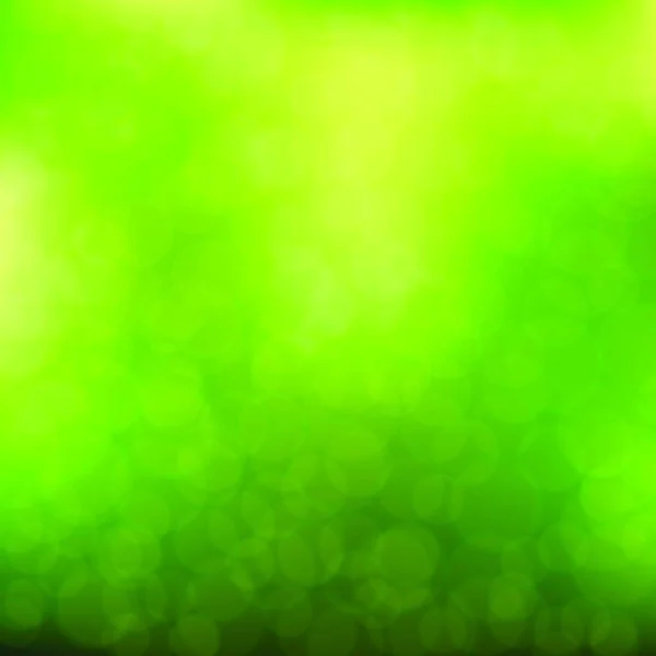 Fond Abstrait Vert Avec Effet Bokeh Couverture Bannière Espace Copie — Image vectorielle