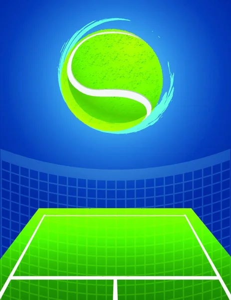 tennis background , vector illustration