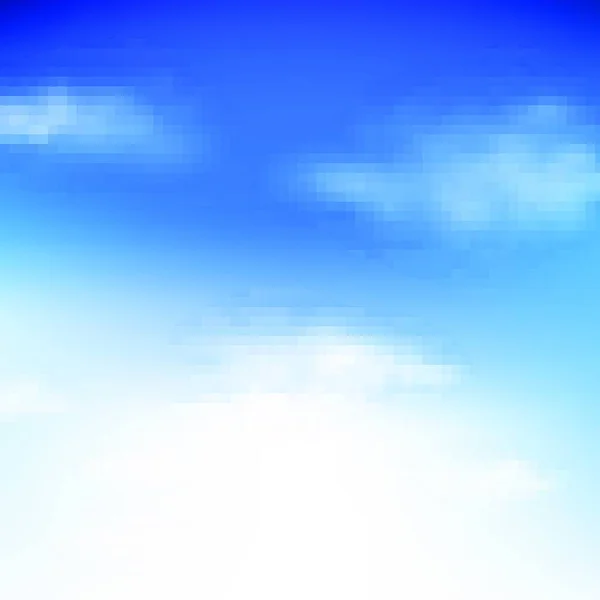Blue Sky Background Texture — Stock Vector