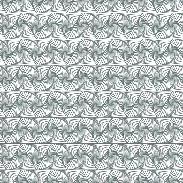 Абстрактная Векторная Иллюстрация Спиральных Линий — стоковый вектор