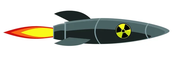 Rocket Web Simple Illustration — Image vectorielle