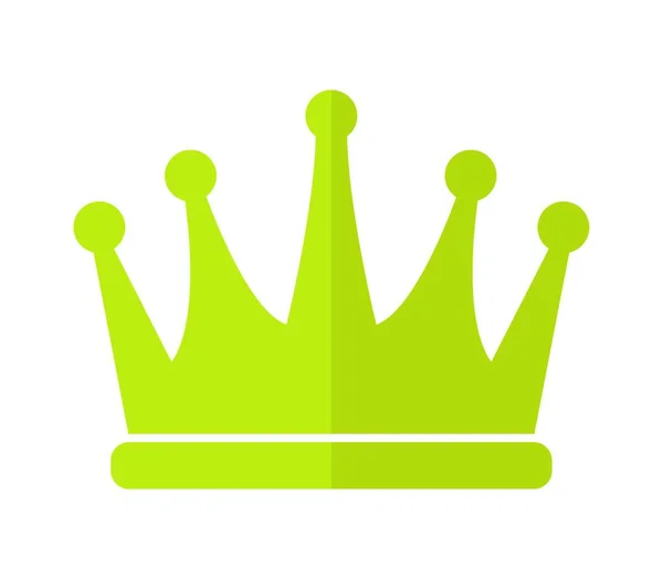王冠のアイコンウェブシンプルなイラスト — ストックベクタ