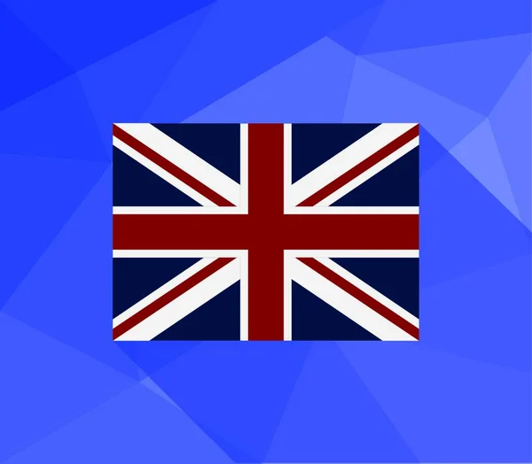 Прапор Великої Британії Векторний Малюнок — стоковий вектор