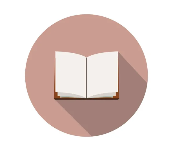 Book Icon Vector Illustration Simple Design — Stock Vector