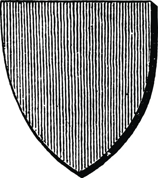 Gules Shield Kırmızı Yüzey Mahsulü Bir Kraliyet Kalkanıdır — Stok Vektör