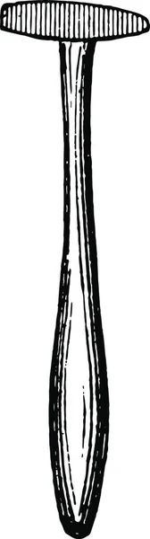 Черно Белый Винтажный Векторный Рисунок — стоковый вектор