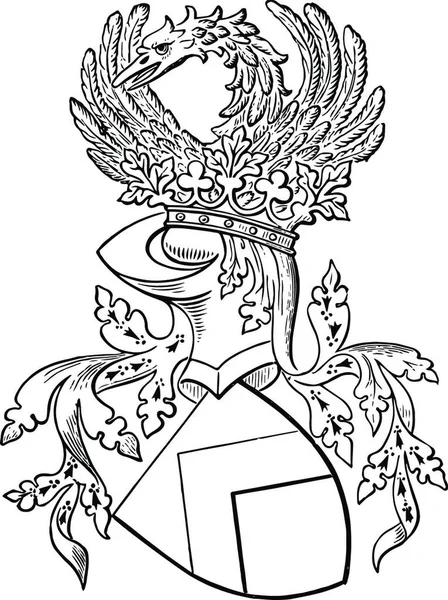 Bouclier Humphrey Stafford Jarretière Son Assiette Windsor — Image vectorielle