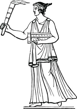 Cista, basit vektör illüstrasyonuName