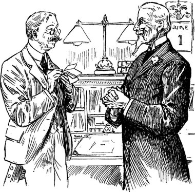 Beyler, basit bir vektör çizimi.