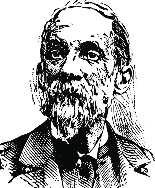 Generál Joseph Wheeler Vinobraní Ilustrace — Stockový vektor