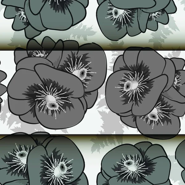 Όμορφη Floral Φόντο Διανυσματική Απεικόνιση — Διανυσματικό Αρχείο