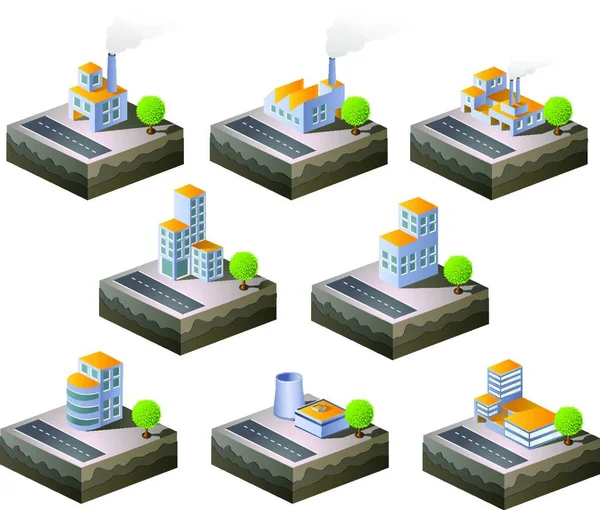 等距图标集 矢量图解简单设计 — 图库矢量图片