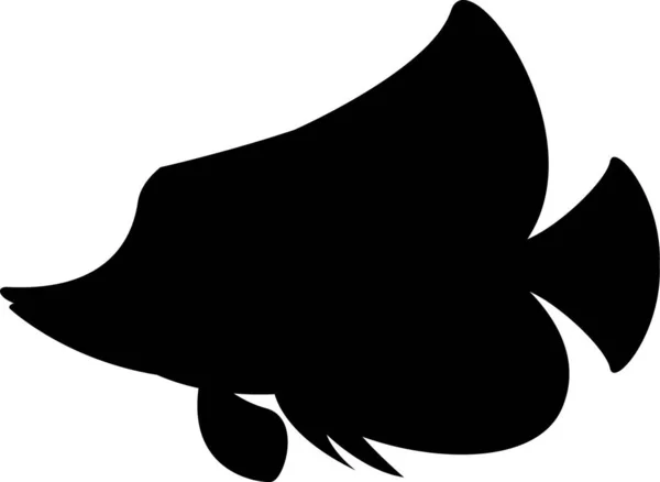 Ilustrasi Vektor Ikan Tropis - Stok Vektor