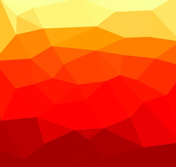 赤い多角形の抽象的な背景 ベクトルイラストシンプルなデザイン — ストックベクタ