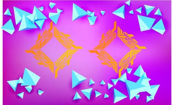 Abstract Purple Background Vector Illustration Simple Design — Διανυσματικό Αρχείο
