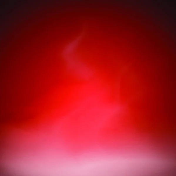Rojo Nube Humo Fondos Abstracto Inusual Ilustración — Vector de stock