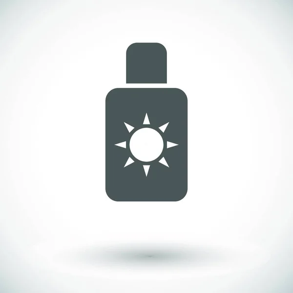 Sunscreen Icon Vector Illustration — Stock Vector
