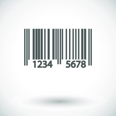 qr kod simgesi vektör çizimi