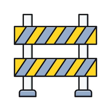 blok ikon vektör illüstrasyonu