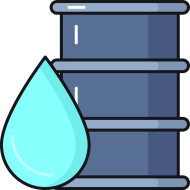 Varil simge vektör çizim