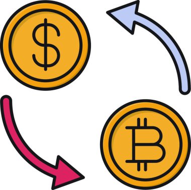 para birimi simgesi vektör çizim