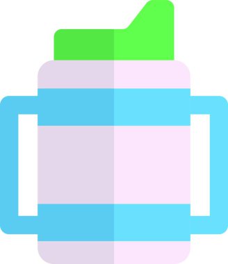 bebek ağ simgesi, vektör illüstrasyonu 