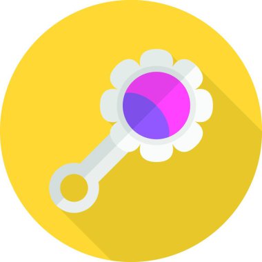 Sallama oyuncağı, basit vektör simgesi