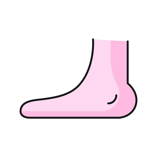 Значок Ноги Векторні Ілюстрації Простий Дизайн — стоковий вектор