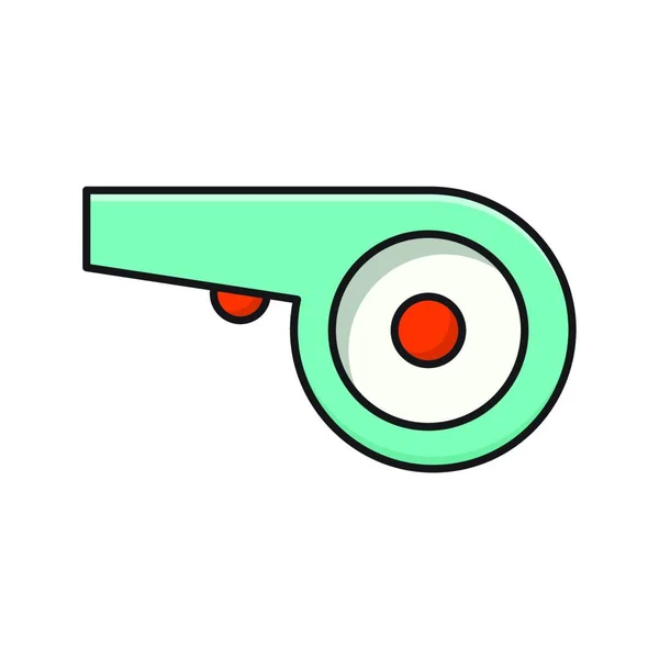 Whistle Icon Vector Illustration — Stock Vector