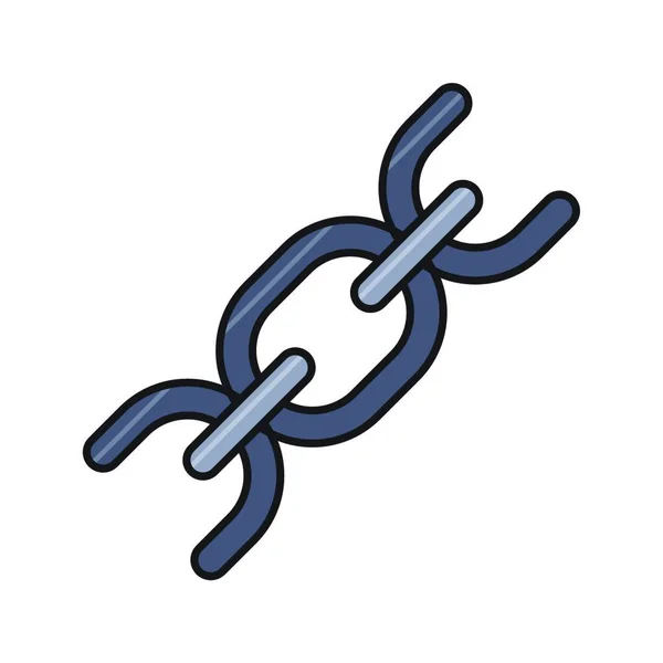 Verbindungssymbol Vektorillustration — Stockvektor