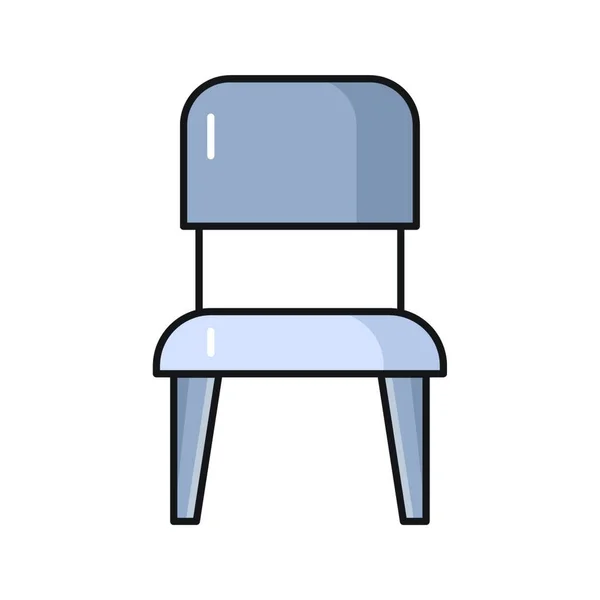 Chair Icon Vector Illustration — Stock Vector