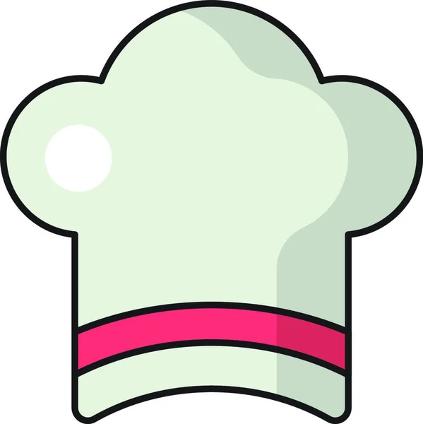 Icona Web Cook Illustrazione Vettoriale — Vettoriale Stock