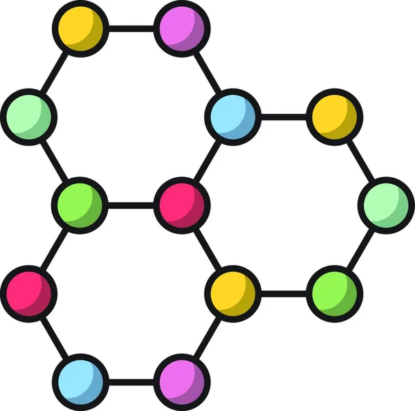 Struktura Ikona Wektora Sieci Web Ilustracja — Wektor stockowy