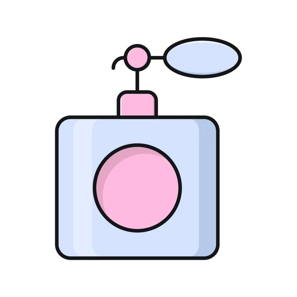Parfum Plat Icoon Vector Illustratie — Stockvector
