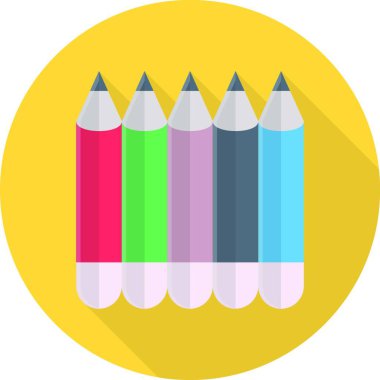 renk web simgesi, vektör illüstrasyonu 